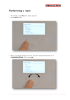 Reset instructions for a heat pump controller without a protective flap