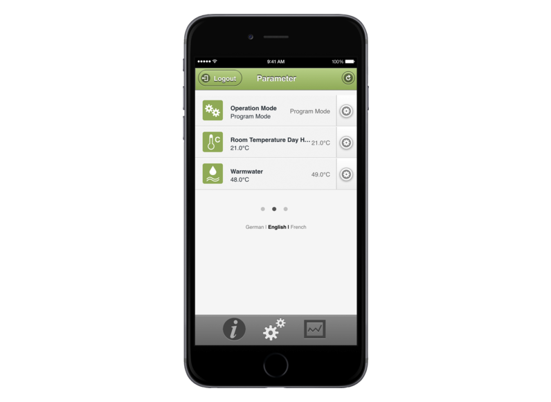 STIEBEL ELTRON Control unit/energy management ISG web